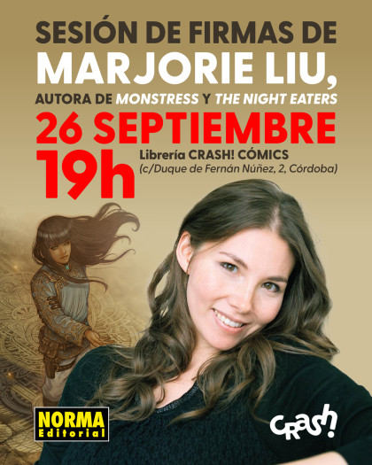 Sesión de firmas de Marjorie Liu en Córdoba