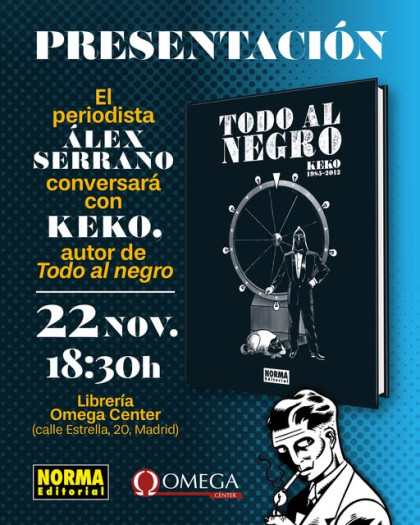 Presentación de 'TODO AL NEGRO' con Keko en Madrid