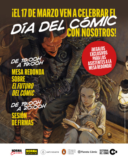 CELEBRACIÓN DEL DÍA DEL CÓMIC EN BARCELONA CON MESA REDONDA Y SESIÓN DE FIRMAS