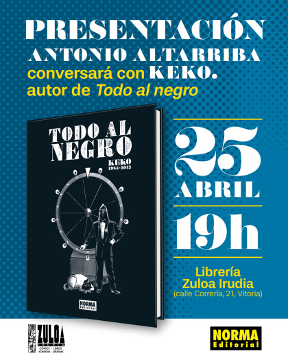 PRESENTACIÓN DE 'TODO AL NEGRO' CON KEKO EN VITORIA