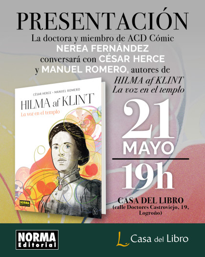 PRESENTACIÓN DE ‘HILMA AF KLINT’ EN LOGROÑO