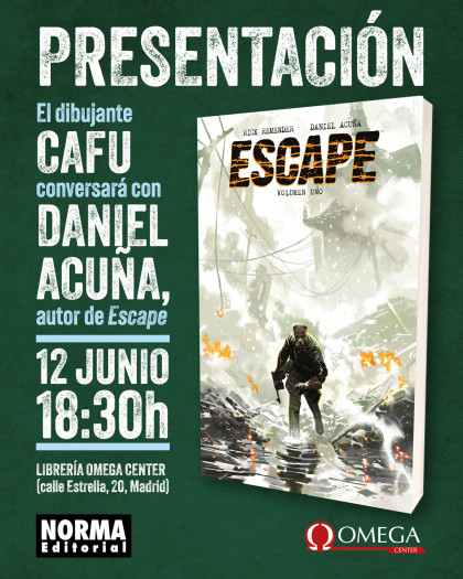 PRESENTACIÓN DE 'ESCAPE' CON DANIEL ACUÑA EN MADRID