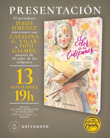 PRESENTACIÓN DE ‘EL COLOR DE LOS TULIPANES’ EN MADRID