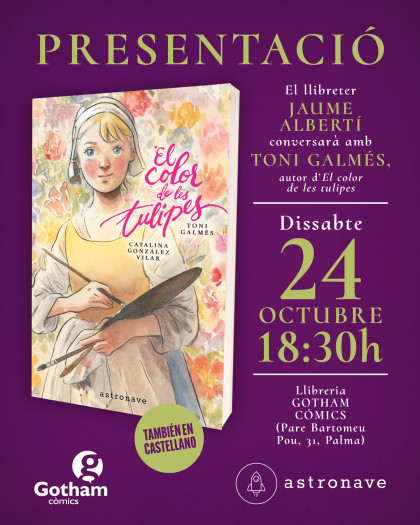 PRESENTACIÓN DE ‘EL COLOR DE LOS TULIPANES’ EN PALMA