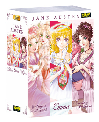 PACK CLÁSICOS MANGA: JANE AUSTEN