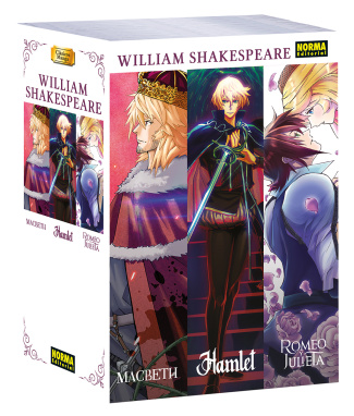 PACK CLÁSICOS MANGA: WILLIAM SHAKESPEARE