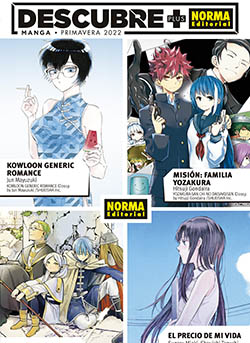 DESCUBRE PLUS MANGA. PRIMAVERA 2022